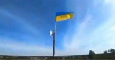 Украинские военные подняли флаг в Нововознесенском | Новости и события Украины и мира, о политике, здоровье, спорте и интересных людях