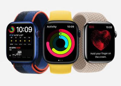 Apple анонсувала смартгодинник Watch Series 8 — з вбудованим термометром, розпізнаванням ДТП та функціями жіночого здоров&apos;я
