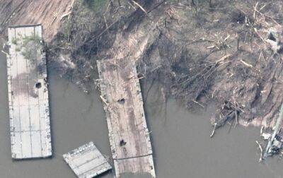 ВСУ разрушили понтонный мост оккупантов на Херсонщине - разведка