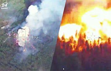 Российские С-300 взрываются возле Балаклеи: сильное видео