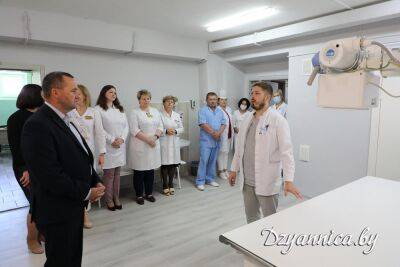 В Щучинской ЦРБ открылся обновлённый рентгенодиагностический кабинет