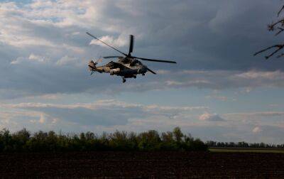 Работают вертолеты. Военные показали украинскую авиацию на фронте (видео)