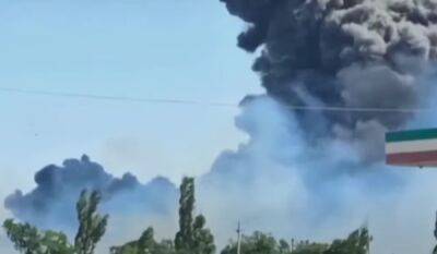 В Крыму крепко подгорает: на военной базе возле Новофедоровки большая бавовна