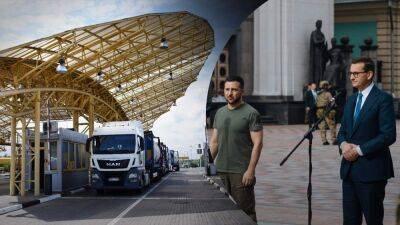 Польша открывает новый пункт пересечения для пустых грузовиков на границе с Украиной