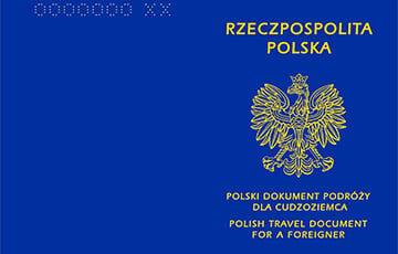 Белорусы теперь получить польский проездной документ иностранца для выезда за границу