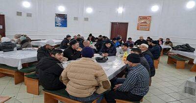 В Акмолинской области из-за мороза застрял автобус с гражданами Таджикистана