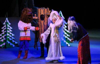 На сцене театра драмы в Твери юные артисты показали спектакль «Морозко»