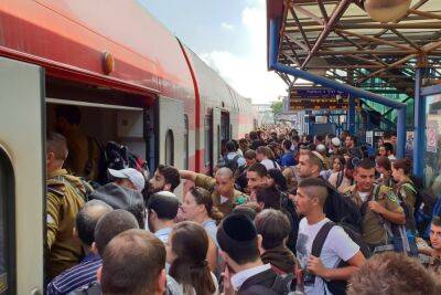 Названа дата возобновления движения поездов между Хайфой и Тель-Авивом