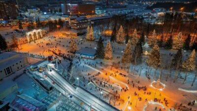 В новогодние каникулы парк Маяковского посетили 250 тыс человек