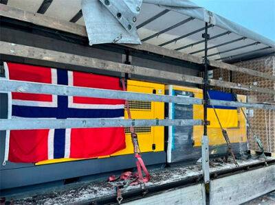Норвегія передала понад 100 генераторів українським прикордонникам