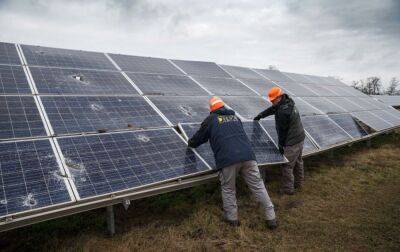 ДТЕК відновлює роботу сонячної електростанції в Херсонській області