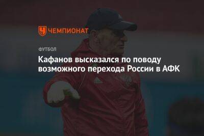 Кафанов высказался по поводу возможного перехода России в АФК