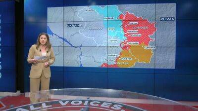 Украина: карта боевых действий 12 января