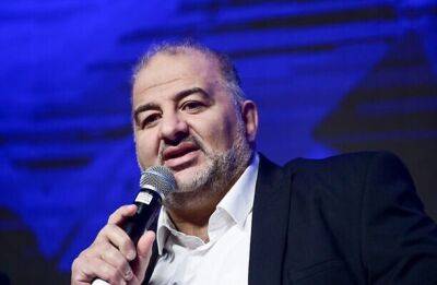 Лидер РААМ призывает арабов протестовать против правительства, но без палестинских флагов