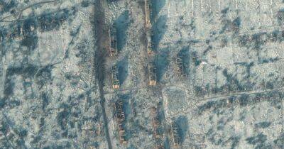 До и после: появились спутниковые снимки разрушений в Соледаре за несколько месяцев (фото)