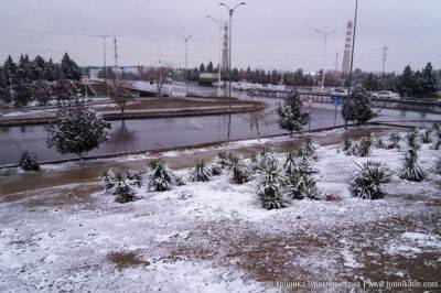 До -27 °C. Туркменистан накрыли аномальные морозы