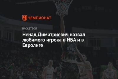 Ненад Димитриевич назвал любимого игрока в НБА и в Евролиге