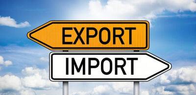 Український експорт за 11 місяців 2022 року впав на третину, імпорт — на чверть