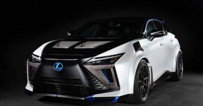Карбоновый капот и стильный дизайн: Lexus представил спортивный электрокроссовер (фото)