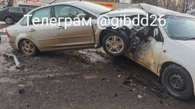 ДТП с участием 8 машин произошло в Ставрополе