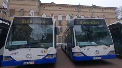 Киев получил еще партию автобусов от Риги