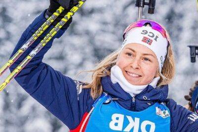 Ингрид Тандревольд - Норвежские биатлонистки выиграла эстафету в Рупольдинге - sport.ru - Германия