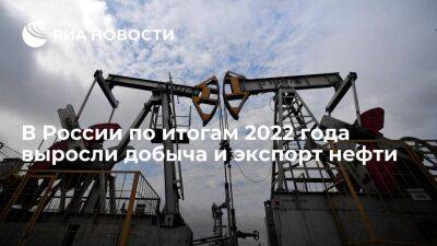 Новак: добыча нефти в России за год выросла на два процента, экспорт — на семь процентов