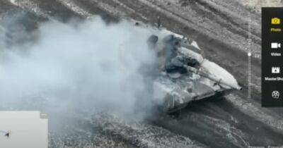 Украинский военный уничтожил самый технологичный танк Т-90М из шведского гранатомета (видео)
