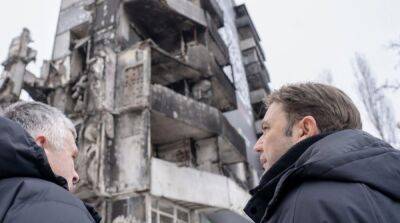 Глава ОБСЕ посетил разрушенную Бородянку и призвал россию прекратить войну