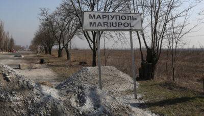 Через Мариуполь в направлении Бердянска прошло около 20 вражеских танков и 30 грузовиков