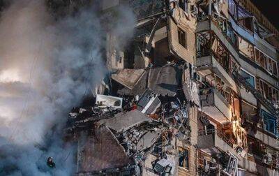Мэр Днепра сообщил о 44 погибших вследствие удара РФ по многоэтажке