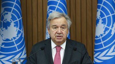 Генсек ООН осудил ракетный удар по жилому дому в Днепре
