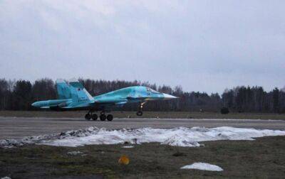 На учения в Беларусь прибыли российские Су-34