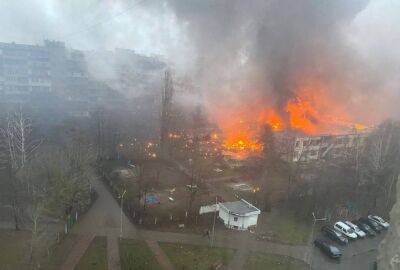 ЧП на Киевщине: в Броварах рухнул вертолет, есть пострадавшие – людей массово эвакуируют. Фото, видео
