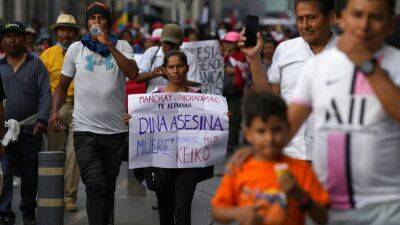 Акции протеста в Перу: 42 погибших за пять недель