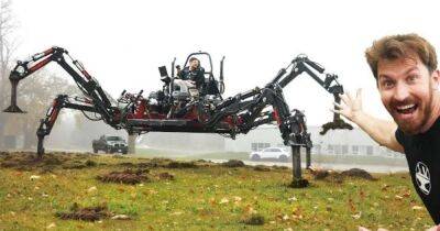 Блоггеры собрали "самого большого в мире" ездового робота-паука Megahex (фото, видео)