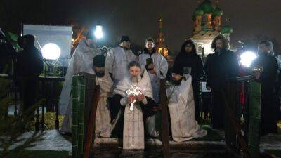 Православные христиане отпраздновали Крещение