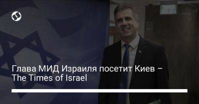 Глава МИД Израиля посетит Киев – The Times of Israel