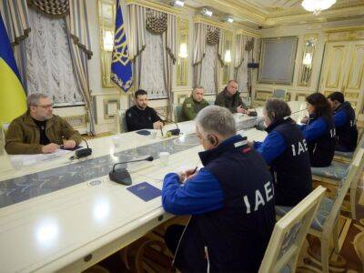 Зеленский встретился с главой МАГАТЭ, обсудили ситуациюю на ЗАЭС и других атомных станциях