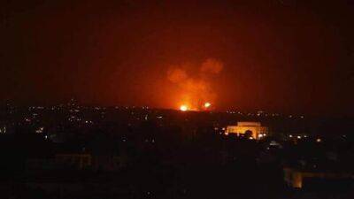Касем Сулеймани - Ночной удар по Сирии, остановлены полеты в аэропорту Дамаска - vesty.co.il - Сирия - Дамаск - Израиль - Сана - Ирак - Иран - Ливан