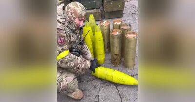 На фронте впервые замечены 152-мм боеприпасы украинского производства (фото)