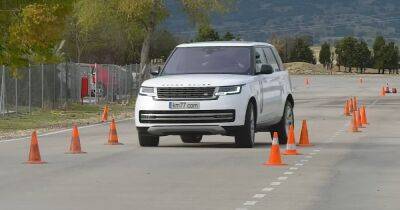 Новейший Range Rover с треском провалил "лосиный" тест (видео)