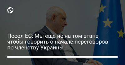 Посол ЕС: Мы еще не на том этапе, чтобы говорить о начале переговоров по членству Украины