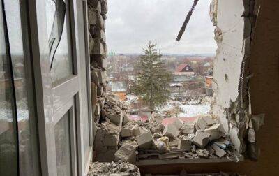 Оккупанты обстреляли ракетами С-300 школу-интернат на Харьковщине