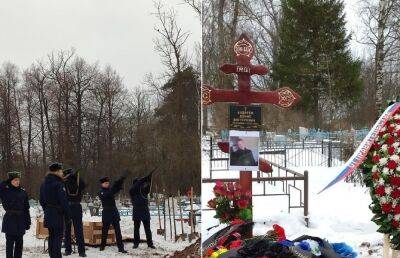 Под Весьегонском простились с погибшим на Украине Денисом Андреевым