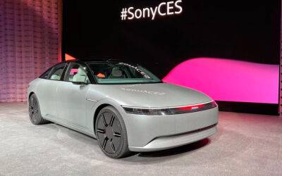 Honda и Sony представили электроседан под собственным брендом Afeela