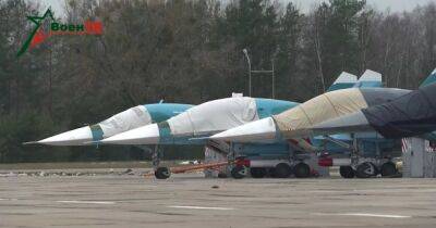 Бьют по земле: на российском Су-34 в Беларуси замечена противокорабельная ракета Х-35 (фото)