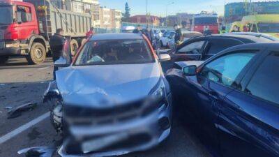 В Сочи столкнулись 10 машин, один человек погиб, один пострадал