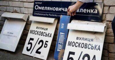 Большинство украинцев "за" переименование названий, связанных с Россией или СССР