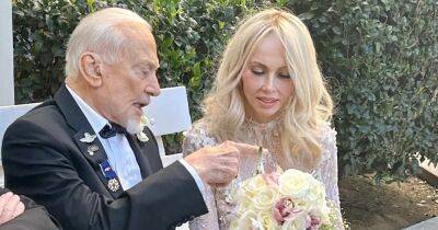 Участник первой высадки на Луну Базз Олдрин женился в свой 93-й день рождения
